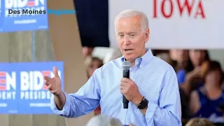 Biden in Iowa: Farmers have been crushed by Trump's trade war