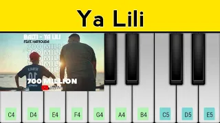 Ya Lili Piano Tutorial | Balti Feat. Hamouda