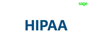 Sage Intacct HIPAA Compliance Introduction