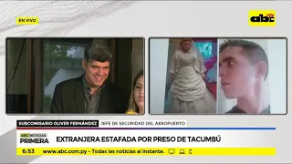 Extranjera estafada por preso de Tacumbú