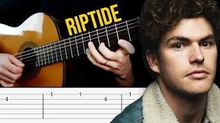 RIPTIDE Guitar Tabs Tutorial (Vance Joy)