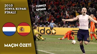 HOLLANDA 0-1 İSPANYA | 2010 Dünya Kupası Finali - Türkçe Spiker