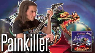 Judas Priest -  Painkiller Lead Guitar Cover (with all solos) | Namra