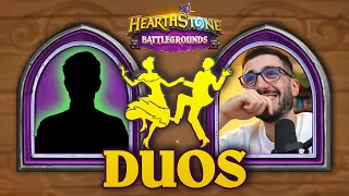 My First CRAZY Duos Match! | Hearthstone Battlegrounds