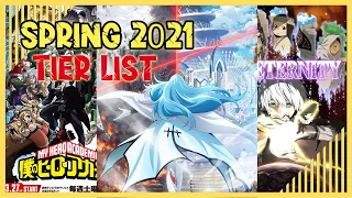 Anime Spring 2021 Tier List