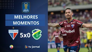 FORTALEZA 5X0 ALTOS - Melhores Momentos - Copa do Nordeste - 21.04.2024