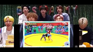 Bts reaction to itzy isac moments