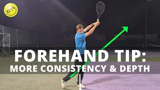 Tennis Forehand Technique: More Consistency And Depth