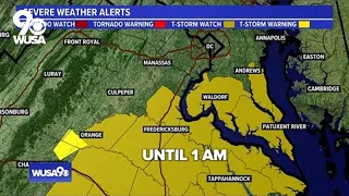 WATCH: Severe Weather in the DMV