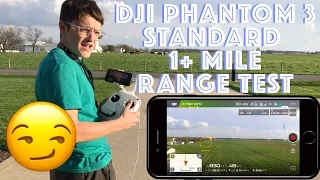 DJI Phantom 3 Standard Range Test! (6000+ FEET)