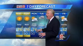 Video: Sunny and warm, perfect fall weekend ahead