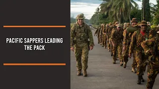 Pacific Sappers Leading the Pack