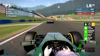 F1 2014 | Red Bull Ring | Online Race 25%