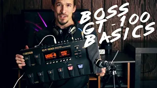 Boss GT-100 Basic Overview