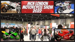 MCN London Motorcycle Show 2022.. New Ducati's , Race Bikes & my favourite classics