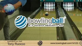 bowlingball.com DV8 Turmoil Solid Bowling Ball Reaction Video Review