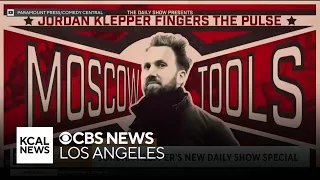 A look at "The Daily Show Presents: Jordan Klepper Fingers The Pulse: Moscow Tools" with Jordan Klep