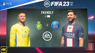 FIFA 23 - Al Nassr vs PSG | Full Match Gameplay | PS5™ Next Gen 4K