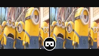 [VR 3D SBS] Minions - Despicable Me 3 - VR Movie Clips for VR Box