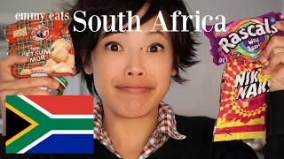 Emmy Eats South Africa -- an American tasting South African snacks & sweets