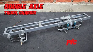 Hand Made RC Hino Truck chassis from PVC | RC Hino 500 from PVC.#part 1