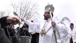 Освячення води у Дніпрі. Водохреща