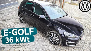 Огляд VW E-Golf з Німеччини. Запас ходу, тепловий насос, комплектація