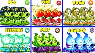 Random 6 Pair Plants & Vine Battlez - Who Will Win? - PvZ 2 Team Plant vs Team Plant