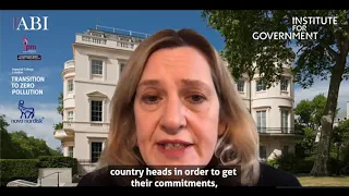 Rt Hon Amber Rudd on COP26