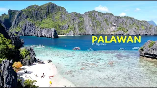 🏝💖 Enjoy Relaxing Music & Beautiful Islands 4K Palawan Philippines 🇵🇭 Drone DJI Mini