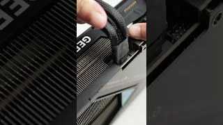 Try to avoid melting GeForce RTX 4090 12VHPWR cables #shorts