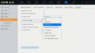 Hikvision GUI 4.0 Turn Off HDD Error Beep
