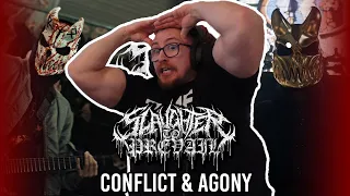 DOUBLE METAL REACTION!! Slaughter To Prevail - Conflict / Agony!!