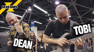 Dean & Tobi of ARCHSPIRE Perform At NAMM 2020 | GEAR GODS