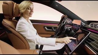 Mercedes-Benz S-Class W223 MBUX Features 2021 (Most Luxury Car)