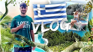 URLAUB MIT MELINA AUF KORFU!😍🇬🇷 Griechenland Vlog Tag 1🔥