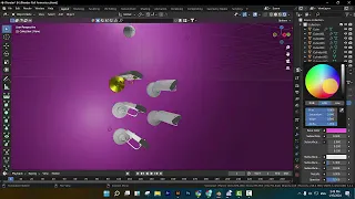 Balls Animations #blender #3dball #animation