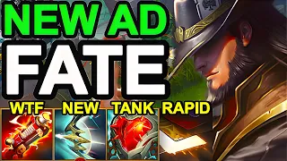 Wild Rift China Twisted Fate Mid - AD TF & Heartsteel New Build Runes - AD Fate One Trick