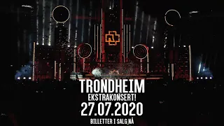 Ekstrakonsert🔥 Rammstein til Granåsen Arena, 27. juli - Billetter i salg nå!