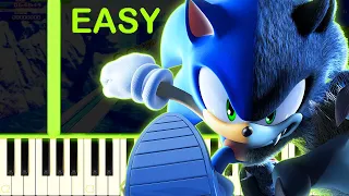 SONIC UNLEASHED THEME - EASY Piano Tutorial