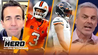 Cowboys quiet, Bears still haven’t traded Fields, Will Russ impact Steelers? | NFL | THE HERD