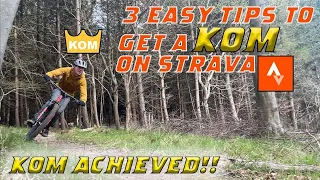 HOW TO GET STRAVA KOM - EVERY RIDE!!!