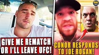 Sean Strickland WARNS he'll LEAVE UFC! Conor RESPONDS to Joe Rogan! Khabib REACTS to GSP's comments!