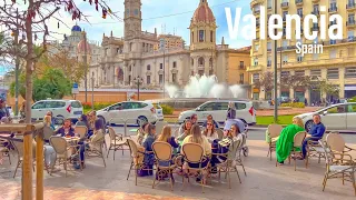 Valencia, Spain 🇪🇸 - Feels Like Summer 2022 - 4K-HDR 60FPS -Walking Tour (▶206 min)