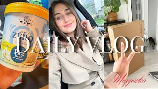 Sprzątam balkon 🚿 Kupiłam sobie duży prezent (i rozczarowanie😅) Food haul od Krzysia 🍧