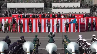 観閲行進（車両）  平成28年度自衛隊記念日観閲式