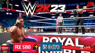 WWE 2K23 | RX 580 8GB | i5-3470 | 16GB |1080P All Settings Tested #wwe2k22