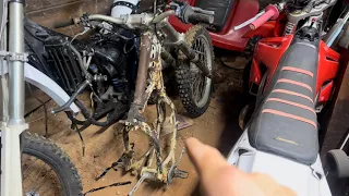 REBUILDING THE WORST (yz125) ON YOUTUBE PART 1