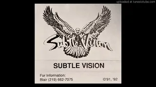 Subtle Vision ~ The Prize ~ Obscure Private Chicago Glam Heavy Metal / Hard Rock Demo '92