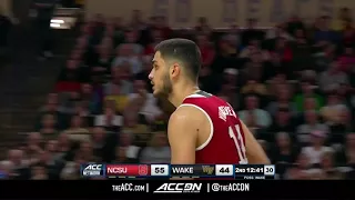 North Carolina State vs Wake Forest College Basketball Condensed Game 2018